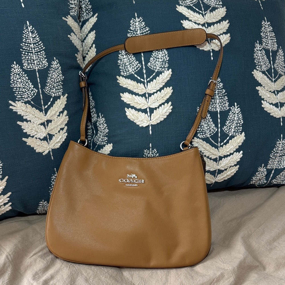 Coach Brown Leather Shoulder Bag